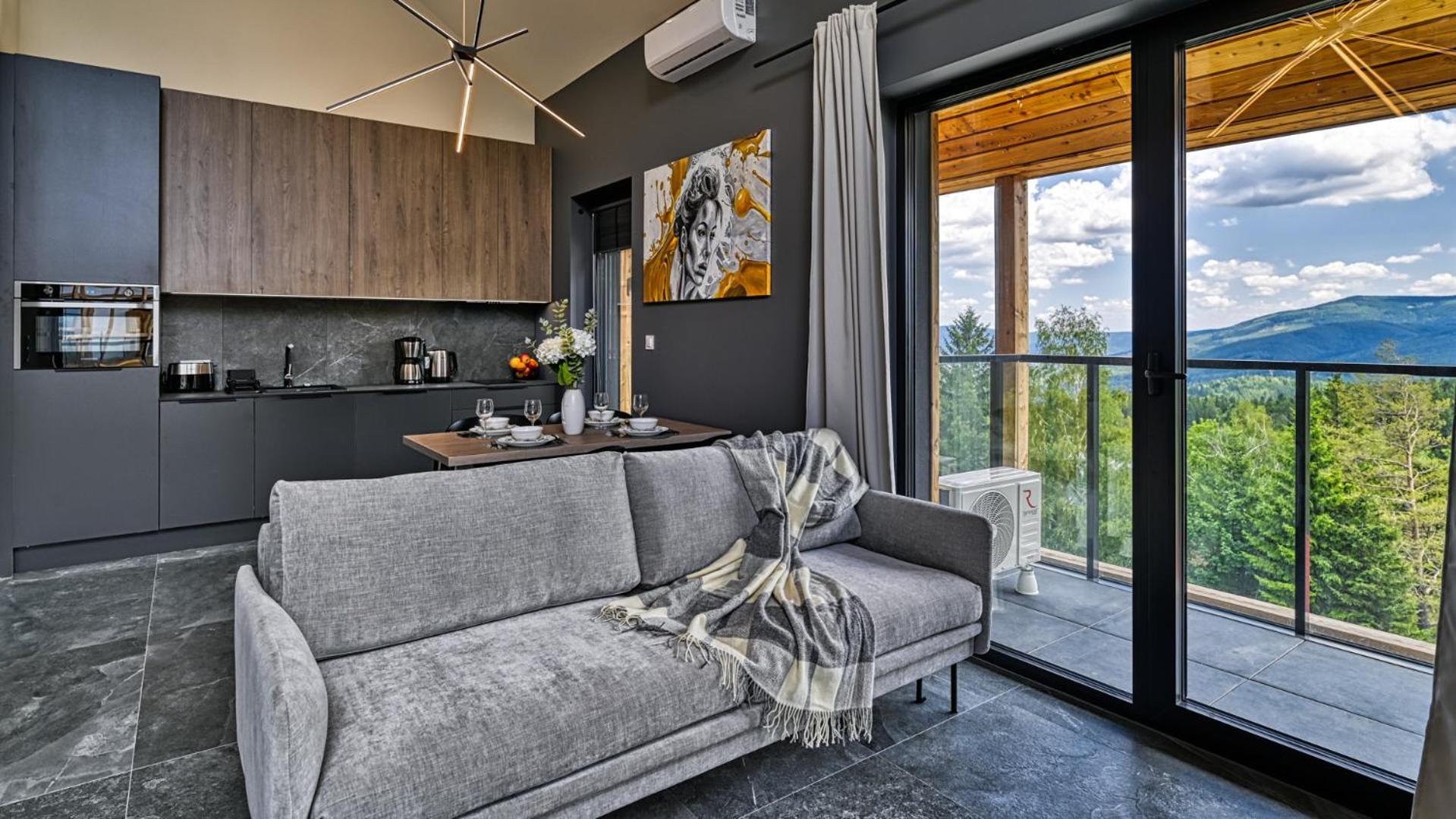 Orlik Vip Residence - Apartament Dwupoziomowy Sniezka Skyline Z Prywatna Sauna Karpacz Exterior foto
