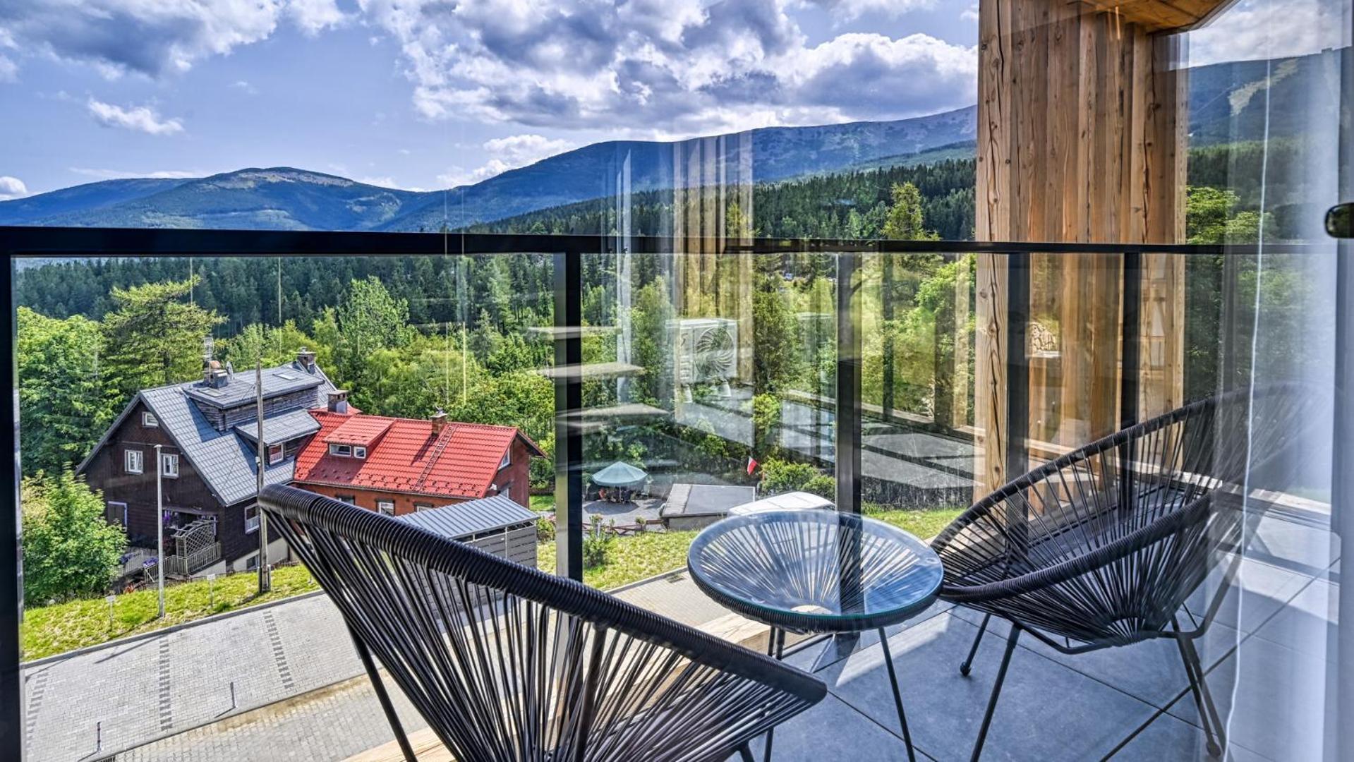 Orlik Vip Residence - Apartament Dwupoziomowy Sniezka Skyline Z Prywatna Sauna Karpacz Exterior foto